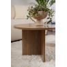 Table basse ovale contemporaine Sabine