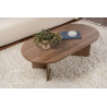 Table basse ovale contemporaine Sabine
