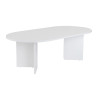 Table basse ovale contemporaine Sabine