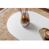 Table basse ovale contemporaine Sabine