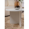 Table basse ovale contemporaine Sabine