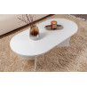 Table basse ovale contemporaine Sabine