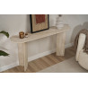 Console ovale contemporaine Sabine