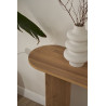 Console ovale contemporaine Sabine