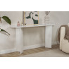 Console ovale contemporaine Sabine