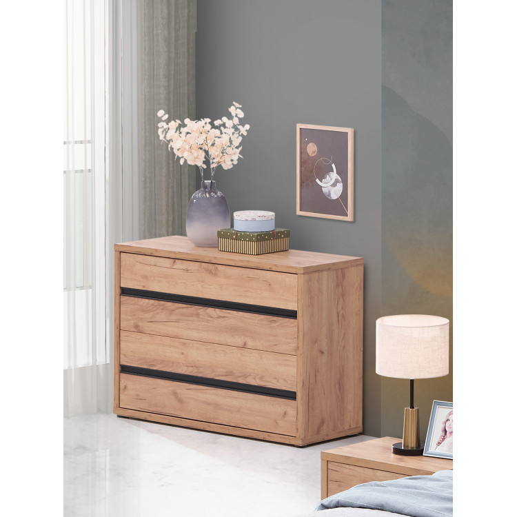 Commode contemporaine chêne français Erwan