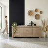 Buffet/bahut contemporain 4 portes Charlie