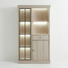 Vitrine contemporaine coloris orme naturel Vaucluse II
