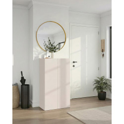 Meuble à chaussures moderne 63 cm cachemire/mercure Runny