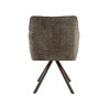 Fauteuil rotatif moderne en tissu Marcus (lot de 2)