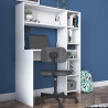 Bureau informatique contemporain blanc Studio