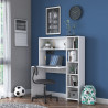 Bureau informatique contemporain blanc Studio