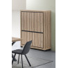 Buffet haut contemporain chêne summer Eluard