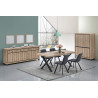 Buffet haut contemporain chêne summer Eluard