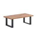 Table basse rectangulaire contemporaine ch&ecirc;ne summer Eluard