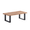 Table basse rectangulaire contemporaine chêne summer Eluard