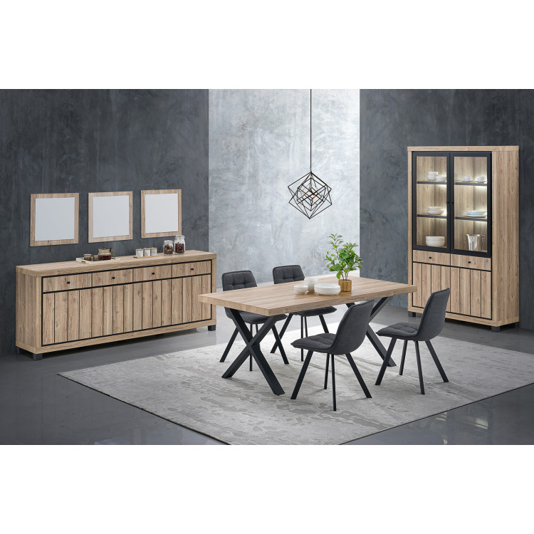 Salle à manger contemporaine chêne summer Eluard