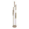Lampadaire industriel en métal beige 5 lampes Toby
