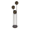 Lampadaire moderne 3 lampes en métal bronze Stelline