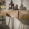 Console style nature en bois de manguier massif Riviera