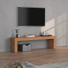 Banc TV contemporain 180 cm chêne wotan Neros