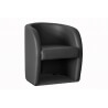 Fauteuil cabriolet en PU coloris anthracite Adelie