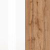 Buffet/bahut moderne 200 cm blanc/chêne wotan Grana