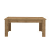 Table de salle à manger extensible 140/190 cm chêne wotan Jessica
