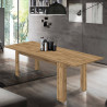 Table de salle à manger extensible 140/190 cm chêne wotan Jessica