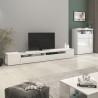 Buffet haut moderne blanc brillant Enaya
