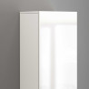 Colonne moderne 45 cm blanc brillant Keops