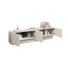 Meuble TV moderne 180 cm coloris cachemire Valencia