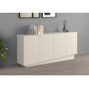 Buffet/bahut moderne 160 cm coloris cachemire Valencia