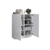 Buffet haut moderne blanc brillant Valencia