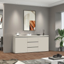 Buffet/bahut moderne 180 cm coloris cachemire Maeva