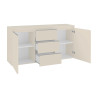 Buffet/bahut moderne 180 cm coloris cachemire Maeva
