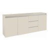 Buffet/bahut moderne 200 cm coloris cachemire Maeva