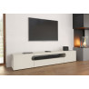 Meuble TV moderne 240 cm coloris cachemire Regina