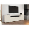 Meuble TV moderne 200 cm coloris cachemire Regina