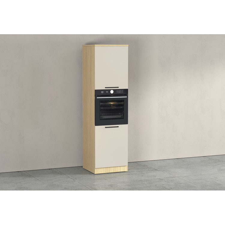 Colonne de cuisine pour four moderne cachemire/chêne Louna