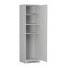 Colonne pour frigo encastrable blanc brillant Louna
