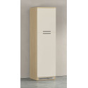 Colonne pour frigo encastrable cachemire/ch&ecirc;ne Louna