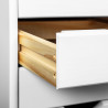 Caisson de bureau style nature en pin massif Limon