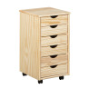 Caisson de bureau style nature en pin massif Limon
