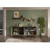 Buffet/bahut moderne 210 cm bronze/mercure Tristan