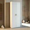 Armoire de rangement contemporaine blanche Arcos