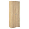 Armoire de rangement contemporaine chêne sonoma Grace