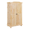 Armoire adulte style nature en pin massif naturel Gentiane