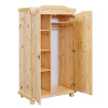 Armoire adulte style nature en pin massif naturel Gentiane