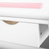 Bureau enfant évolutif inclinable moderne blanc Bruno